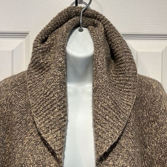 Kenar Open Front Wool Blend Cardigan‎ with Pockets Size S (fits oversized) - Picture 10 of 11